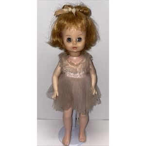 Vintage Madame Alexander Doll Mary Ann Ballerina 1960s‎ Pink Tutu Dress - Rare